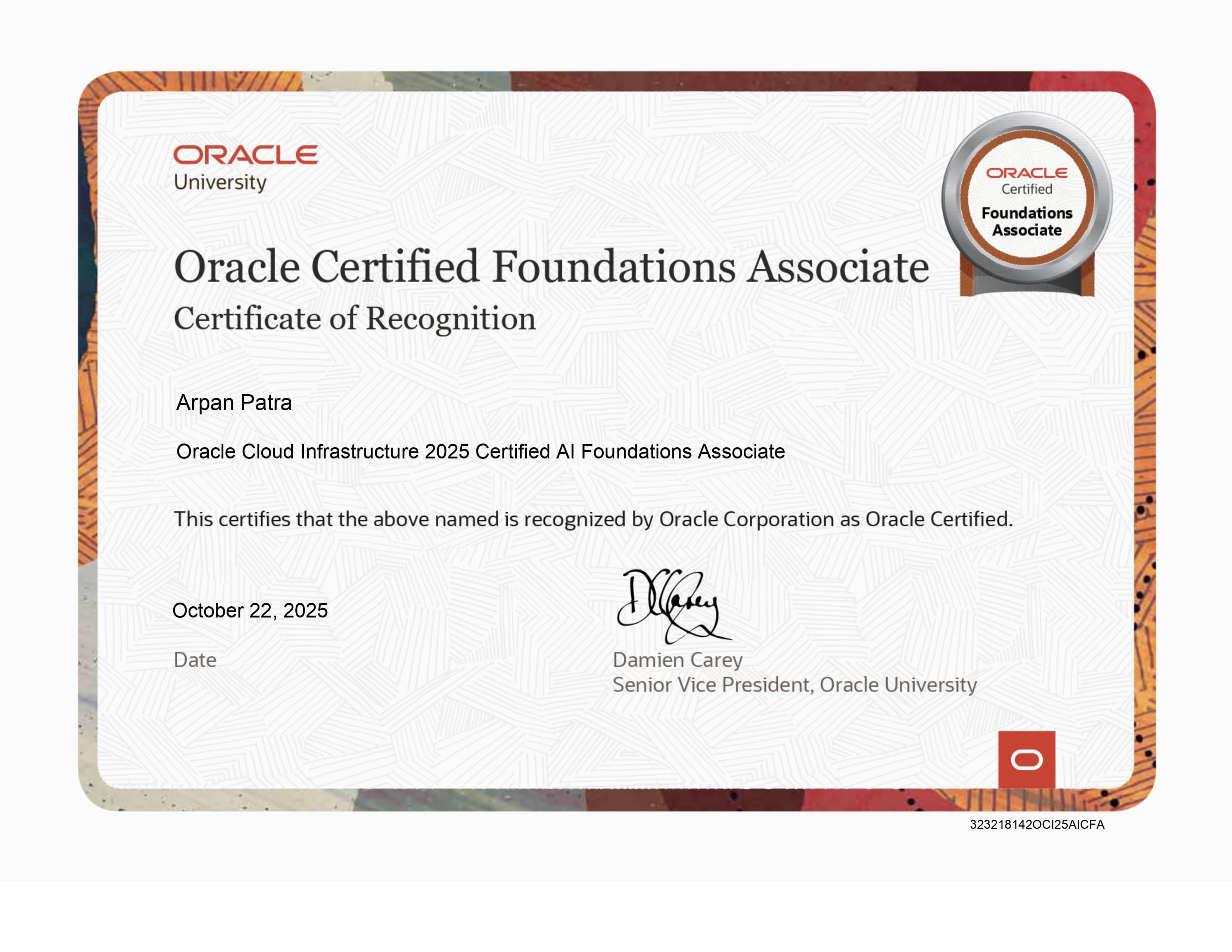AI Foundational Associate