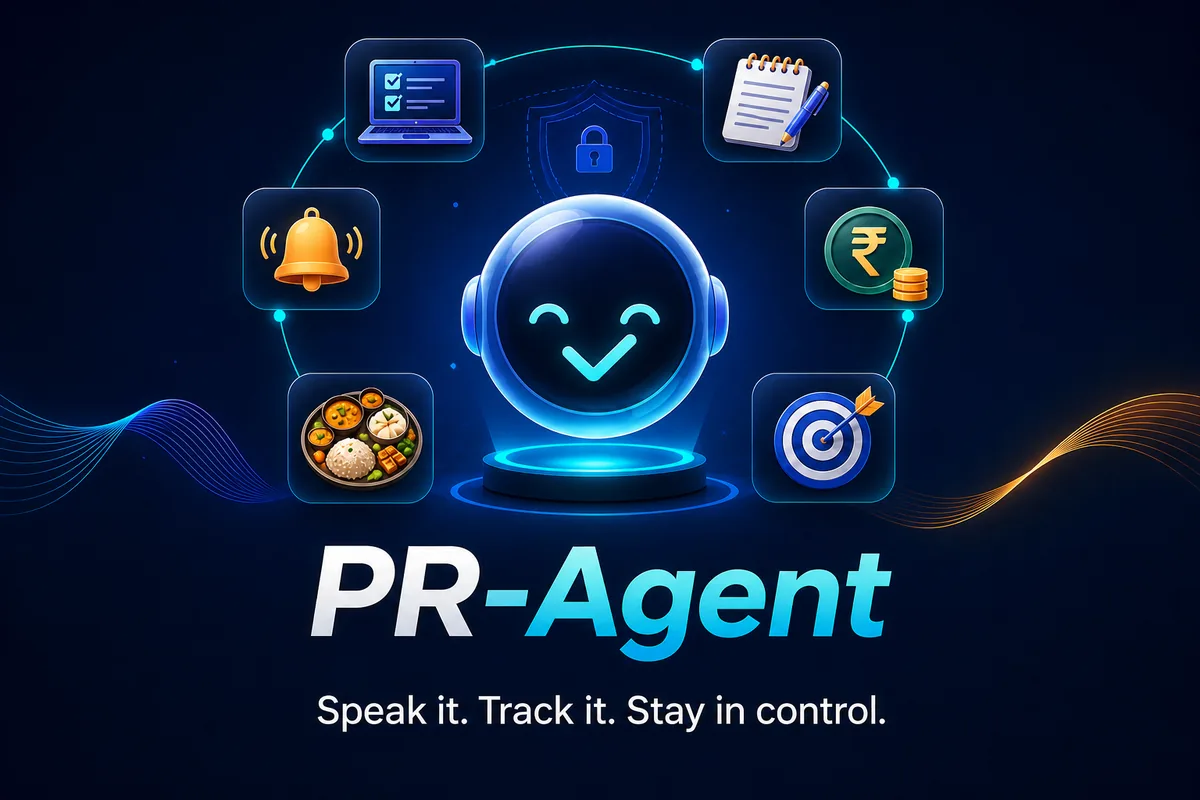 PR-Agent: Telegram Bot for Personal Tracking | Arpan Patra